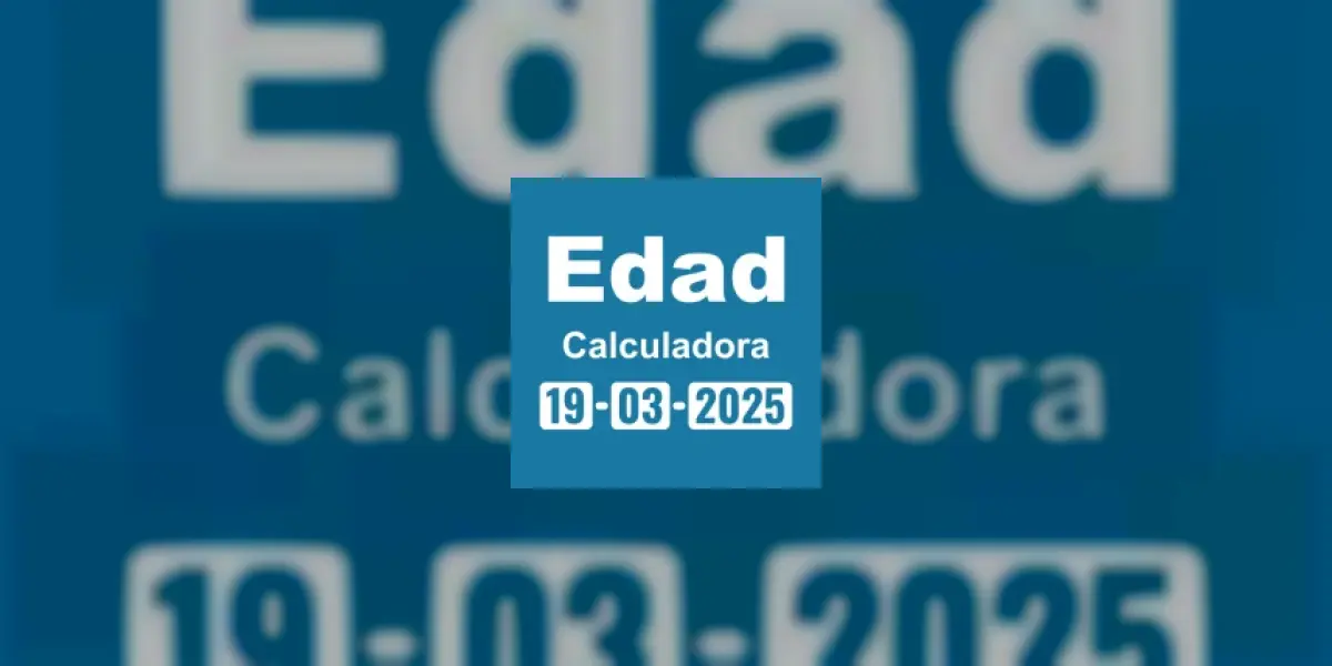 Calculadora de Edad
